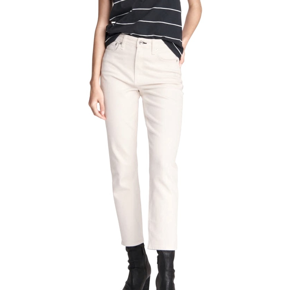 rag & bone ICONS Nina High Waist Ankle Cigarette Jeans size 24 - LIKE NEW